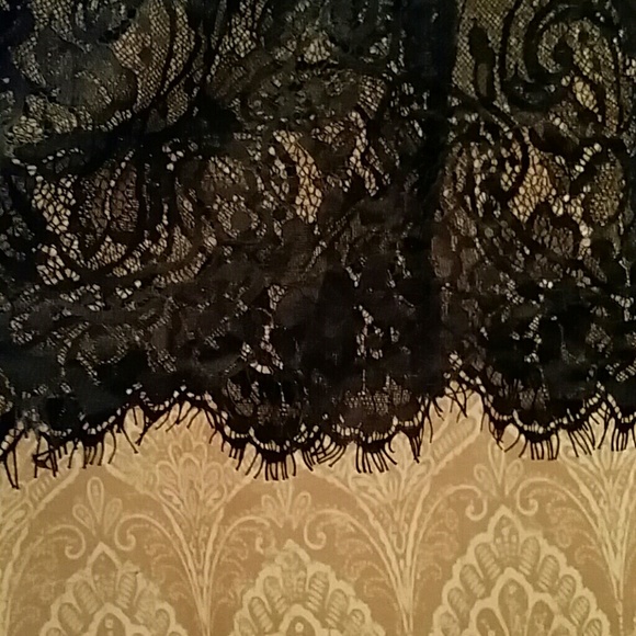 Black Lace Cocktail Dress - Picture 4 of 4